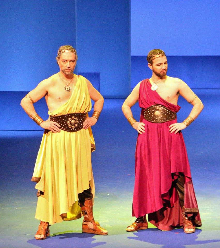 La Belle H&eacute;l&egrave;ne &mdash; scena con videoproiezioni, Th&eacute;&acirc;tre du Ch&acirc;telet
