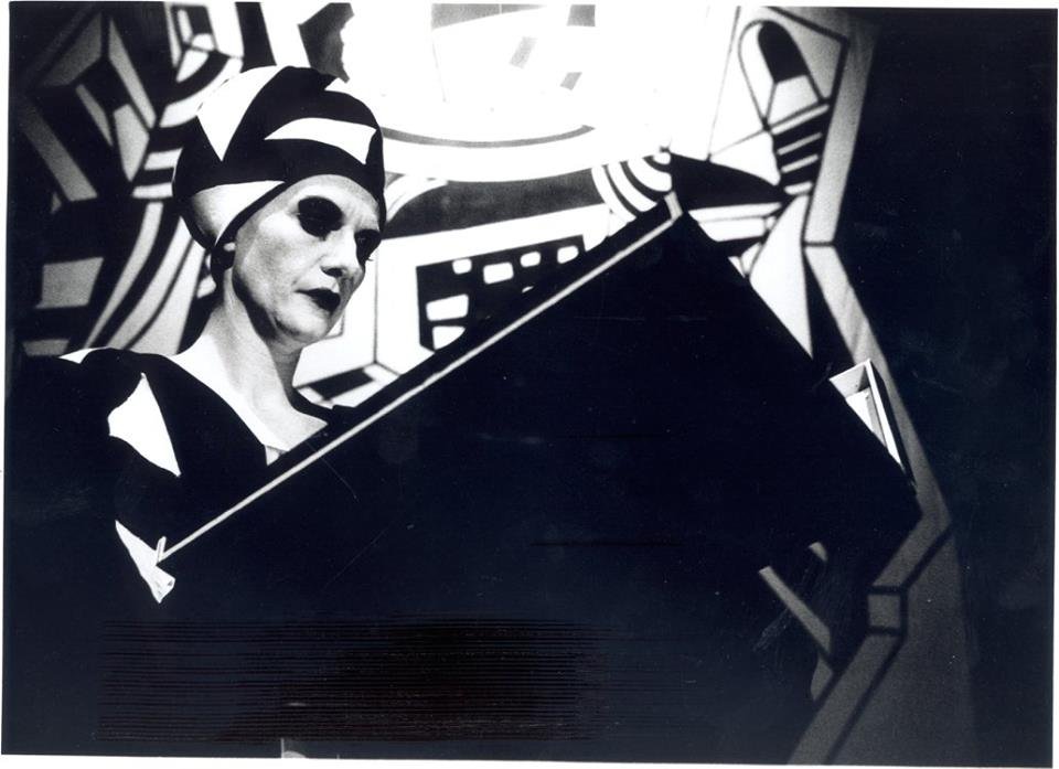 Biancaneve - foto di scena bianco e nero, opera contemporanea 1993 Roma