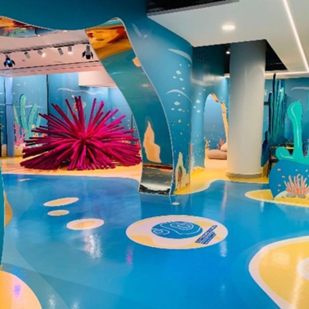 Sala marina — riccio e fondali