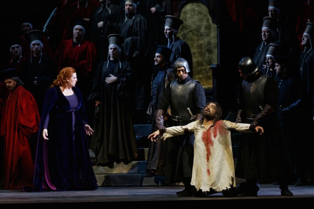 I Due Foscari — scena del palazzo ducale