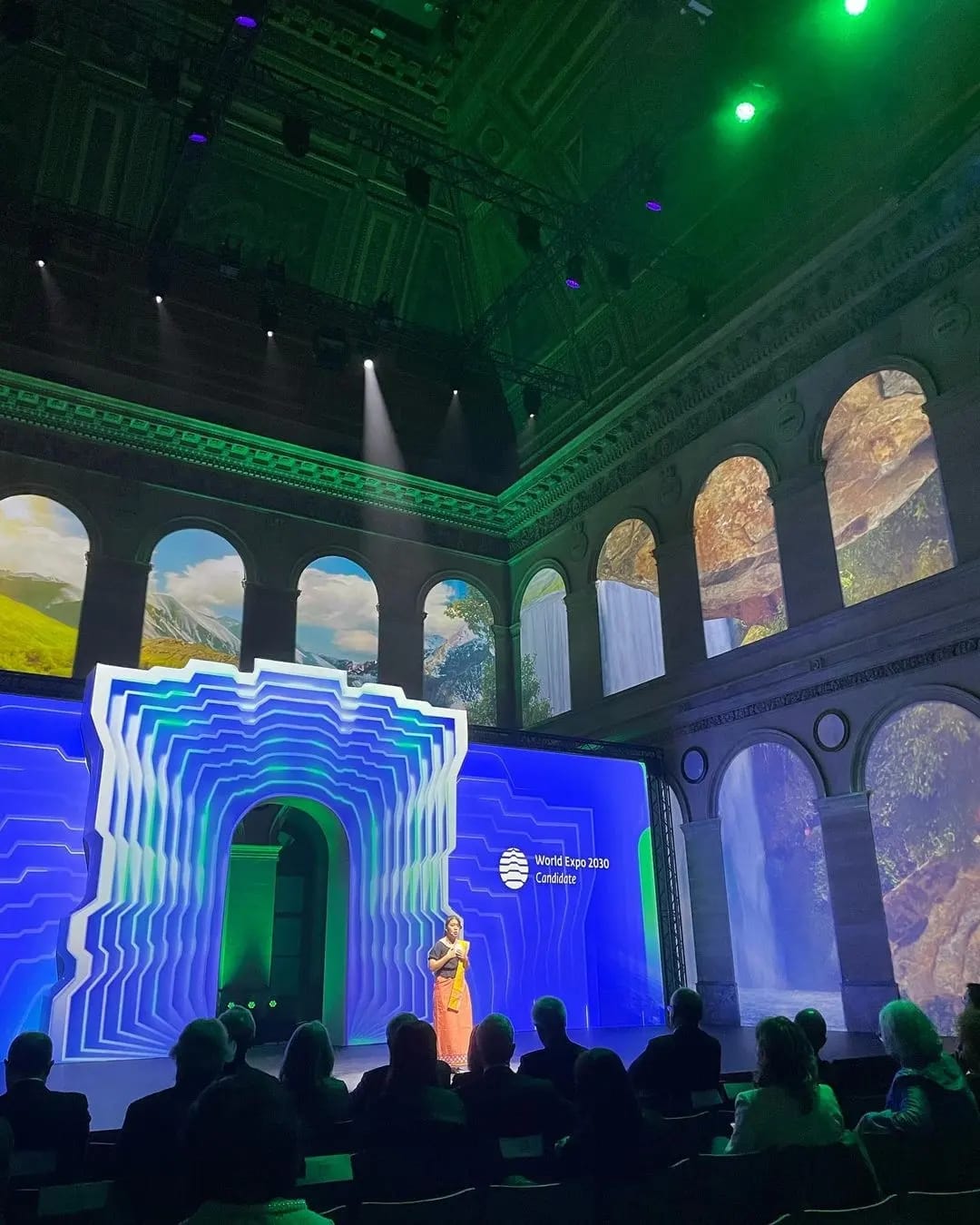 Licypriya Kangujam al simposio Expo 2030 Paris