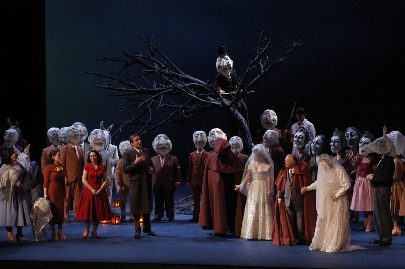 Falstaff finale — scena di gruppo con coro e protagonisti, video Iaquone, dir. Giuliano Carella