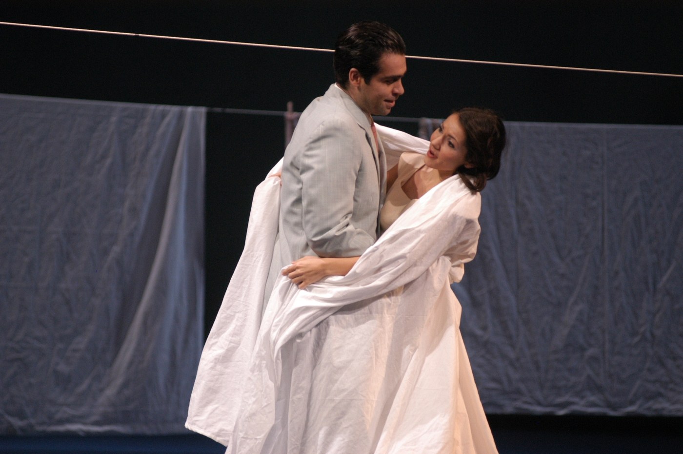 Falstaff — scena delle allegre comari, regia Corsetti, Opéra du Rhin Strasbourg