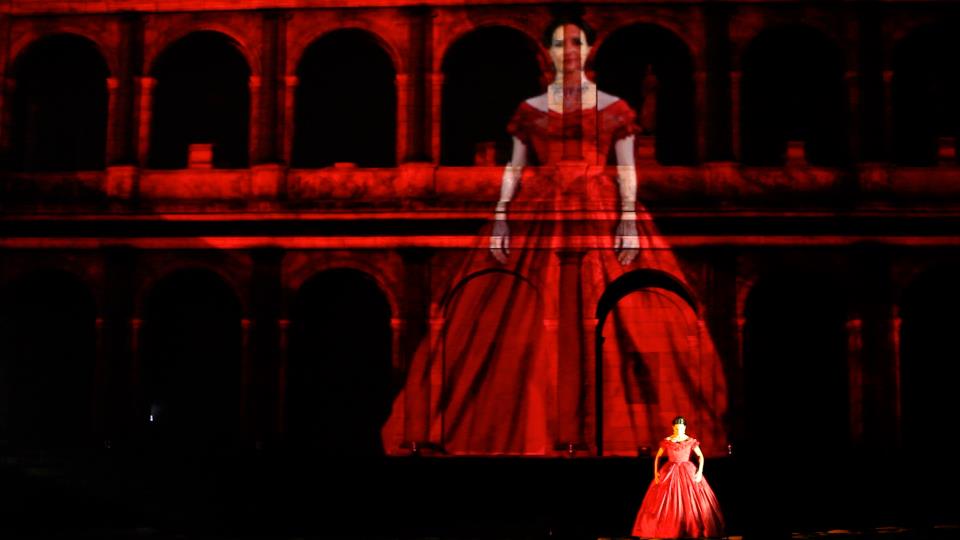 Intercoiffure 2012 &mdash; video mapping 3D a Cinecitt&agrave;