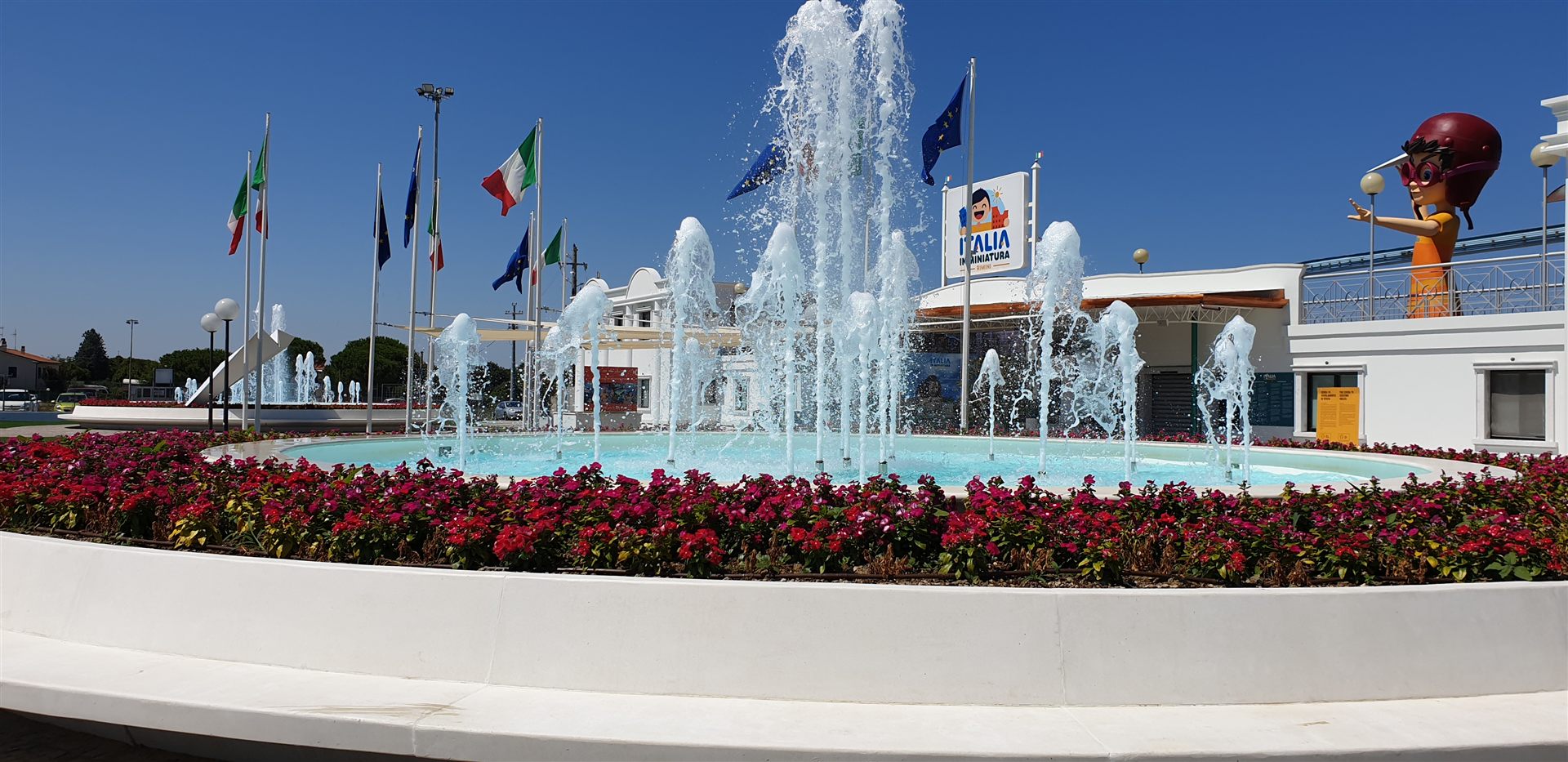 Italia in Miniatura &mdash; piazzale principale