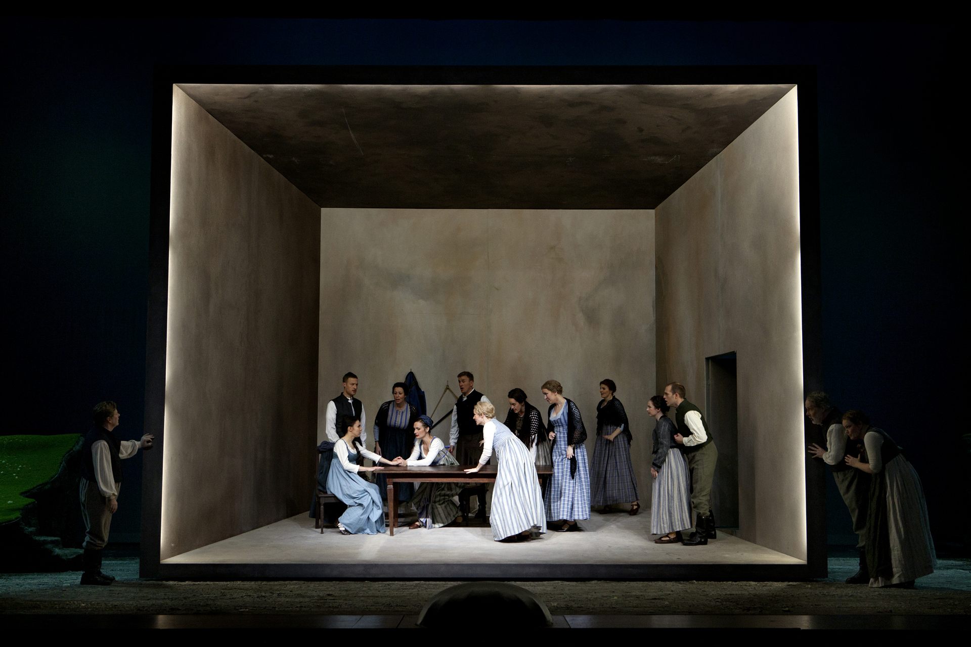 Luisa Miller — Act II. Photo Malin Arnesson