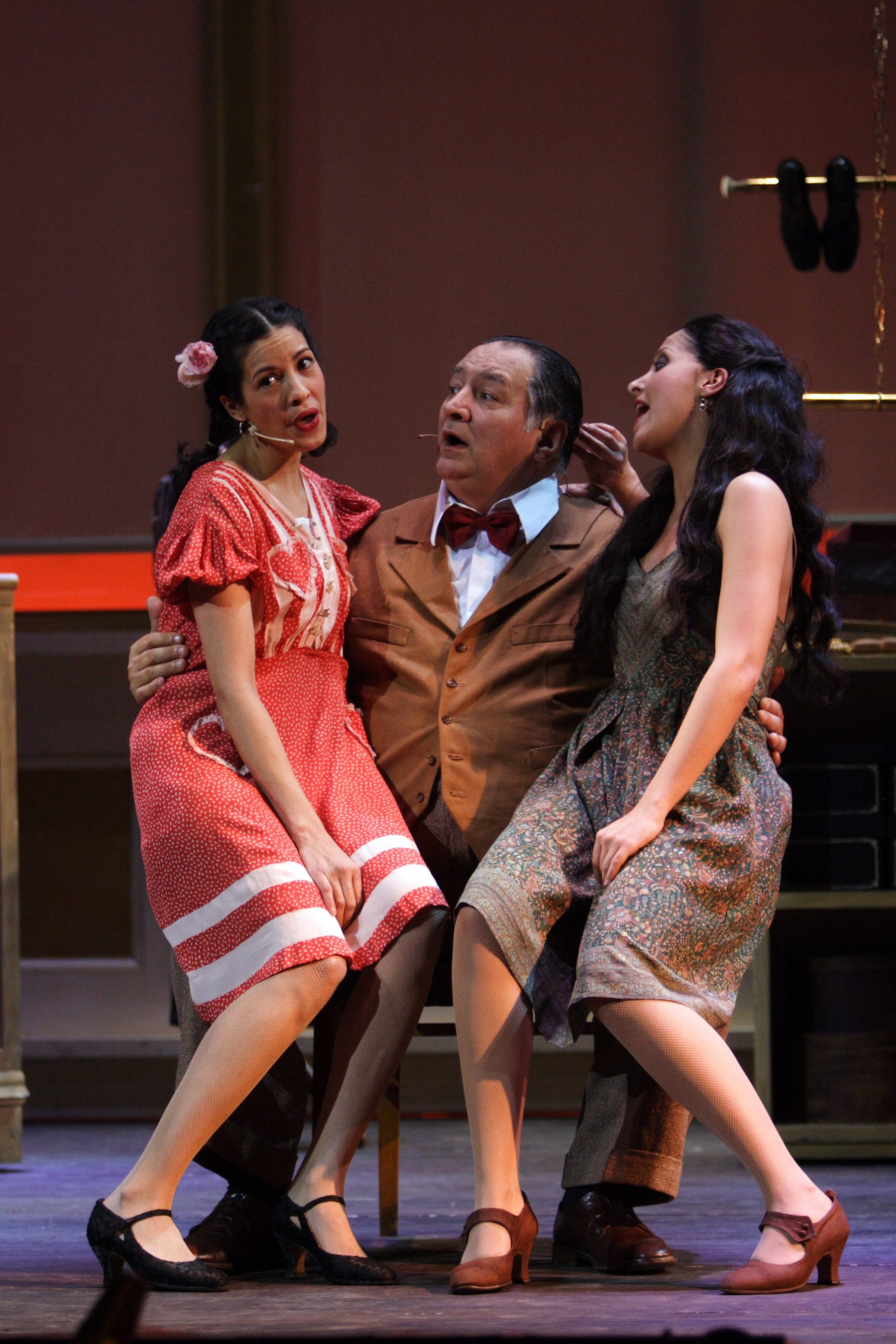 Marie Galante &mdash; foto di scena, scene Cristian Taraborrelli, Teatro Nazionale Roma 2007