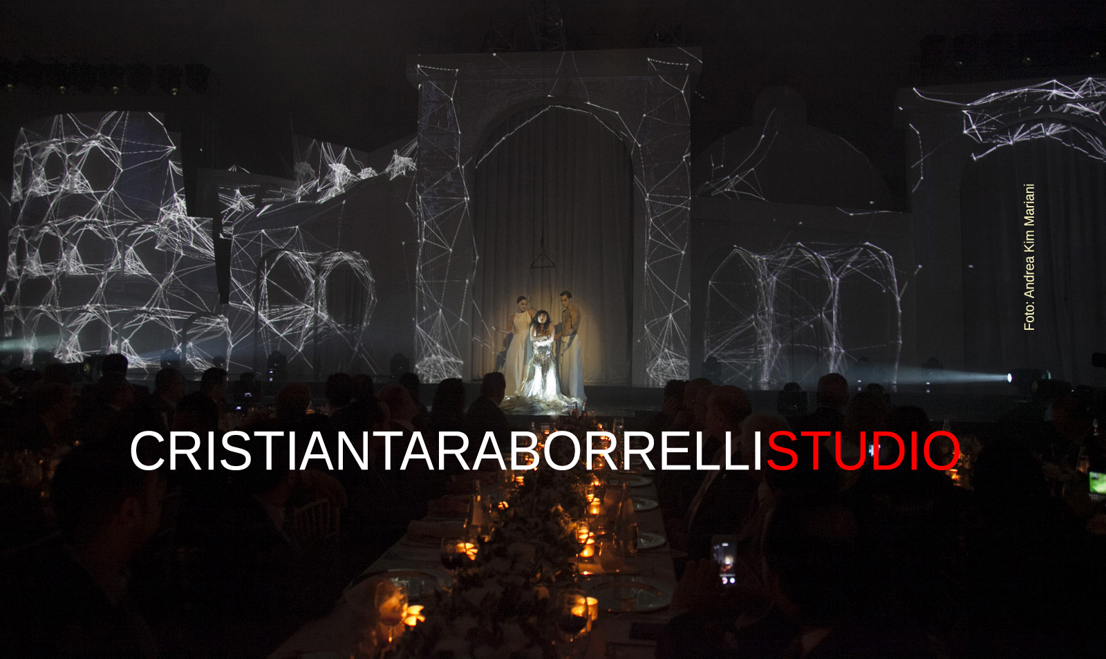 Videomapping wireframe e performance