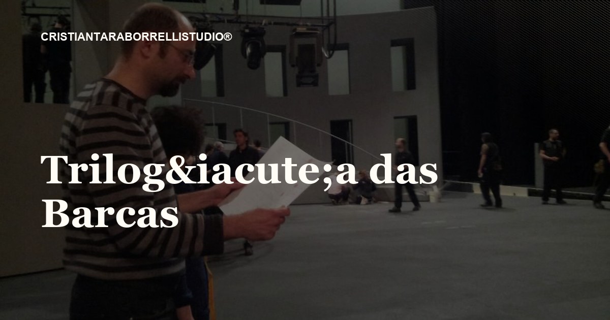 Trilogía das Barcas