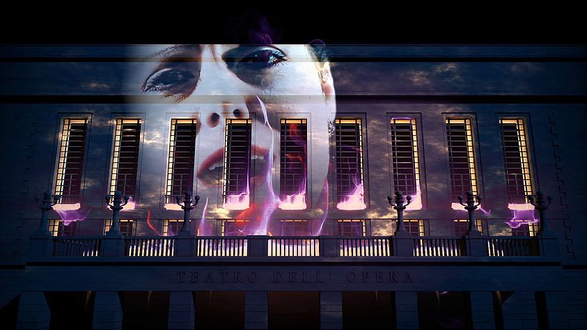 L'Opera Illumina il Natale — lights and colours