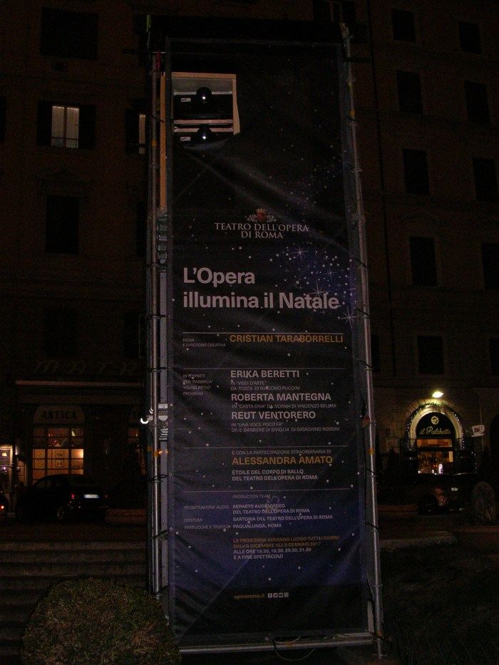 L'Opera Illumina il Natale — perspective view