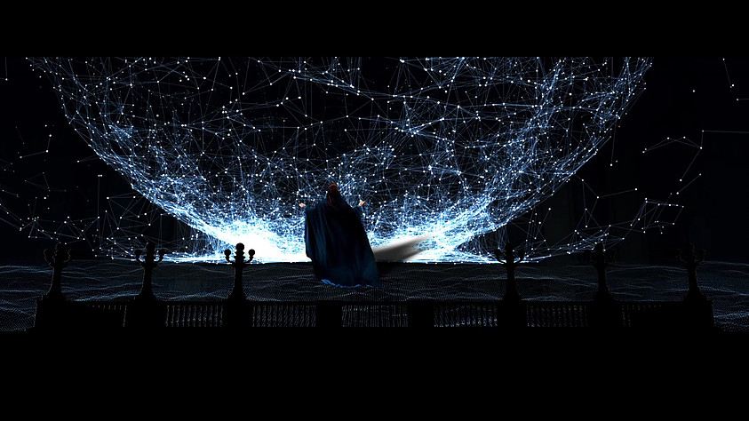 L'Opera Illumina il Natale — panoramic view