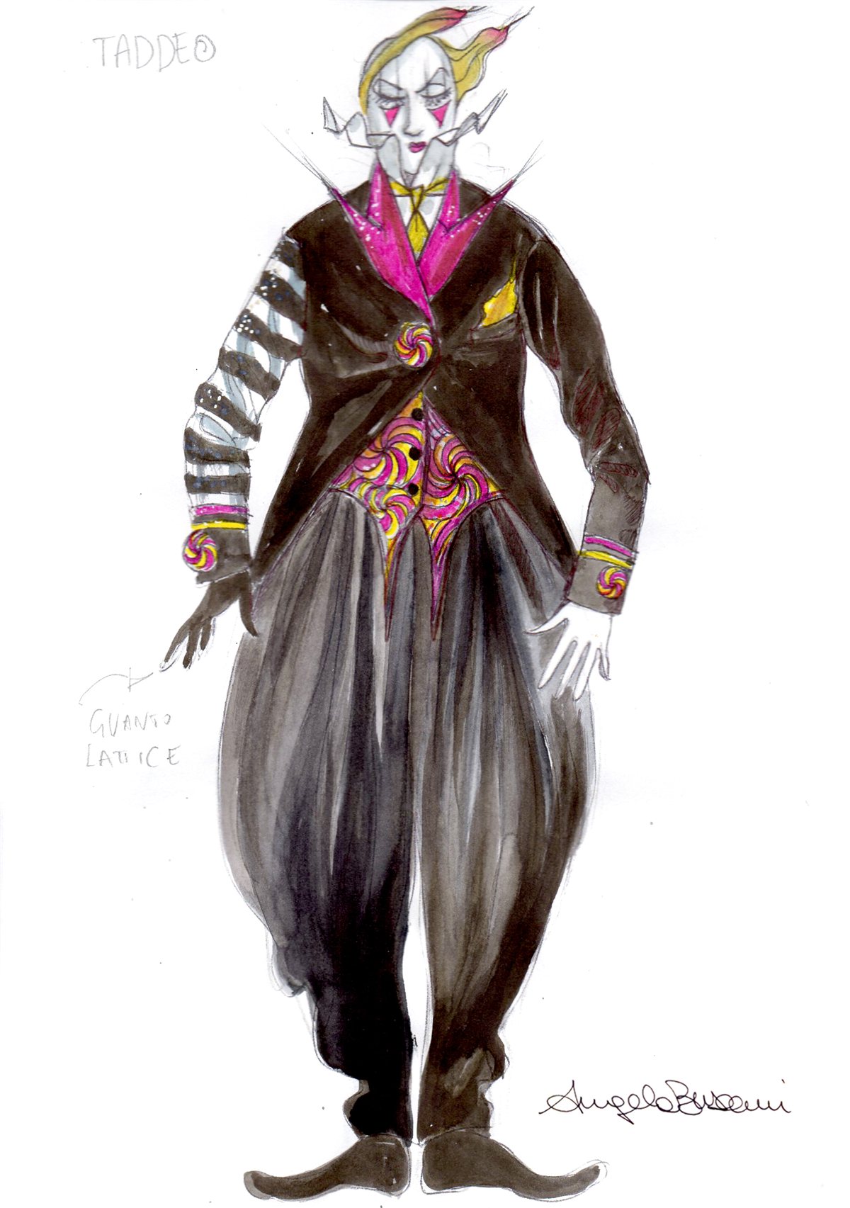 Figurino — Taddeo by Angela Buscemi