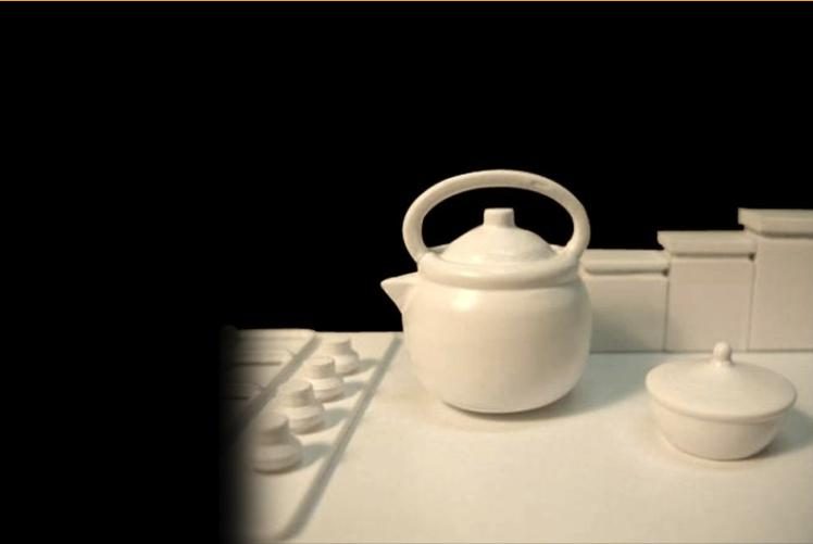 La Pietra del Paragone — prototipo elemento scenografico in miniatura, supervisione maquette Taraborrelli