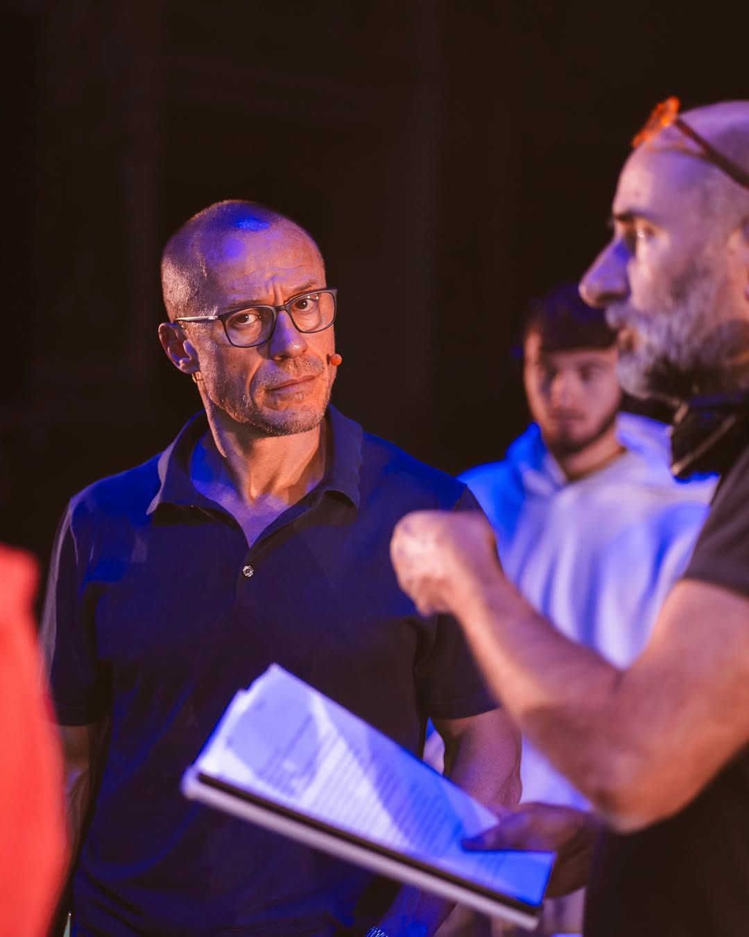 Planetaria — Stefano Accorsi and Cristian Taraborrelli on stage