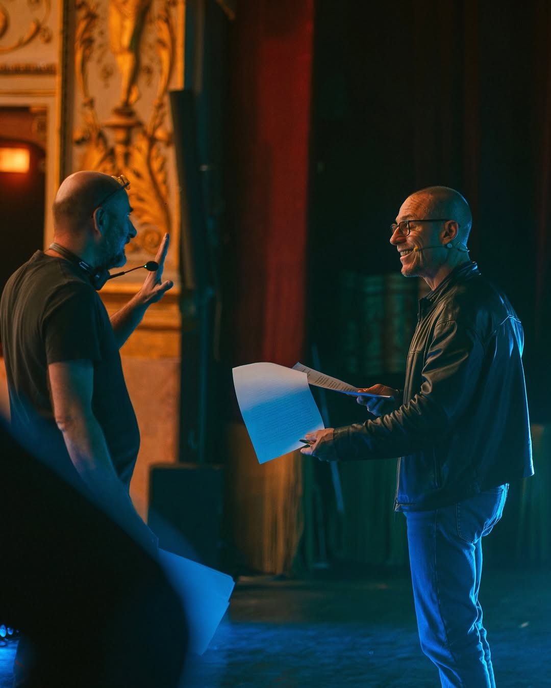 Planetaria — Accorsi and Taraborrelli backstage