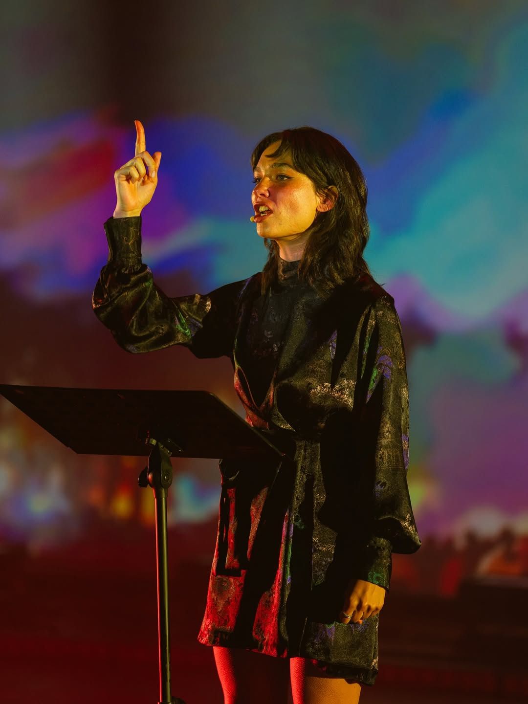 Planetaria Natura — De Angelis pointing up colorful