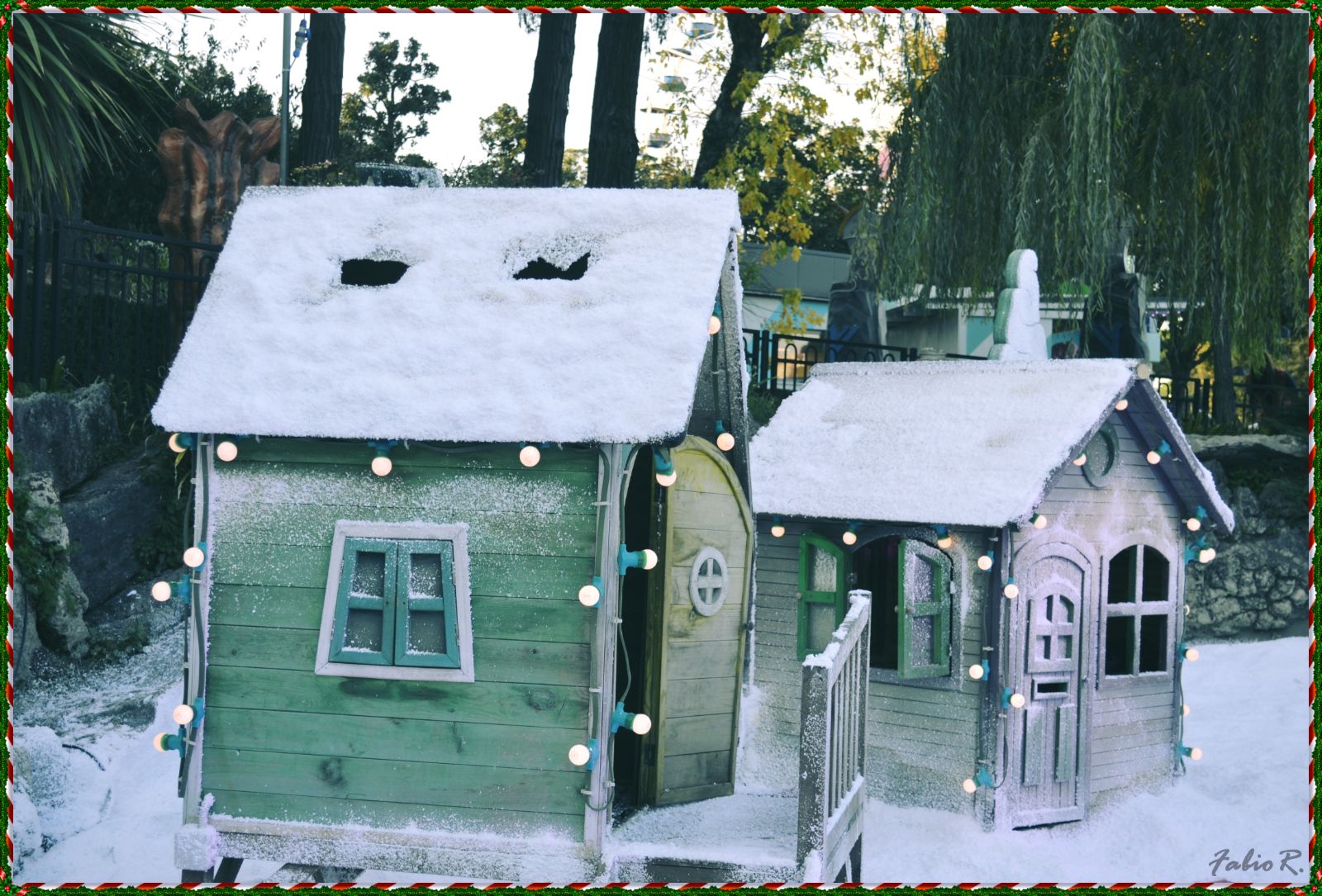 Il Regno di Natale — casette innevate