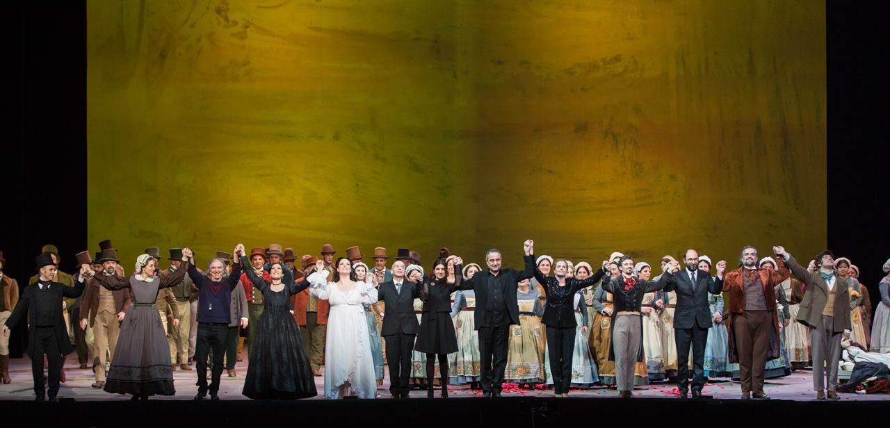 La Sonnambula — scena d'insieme