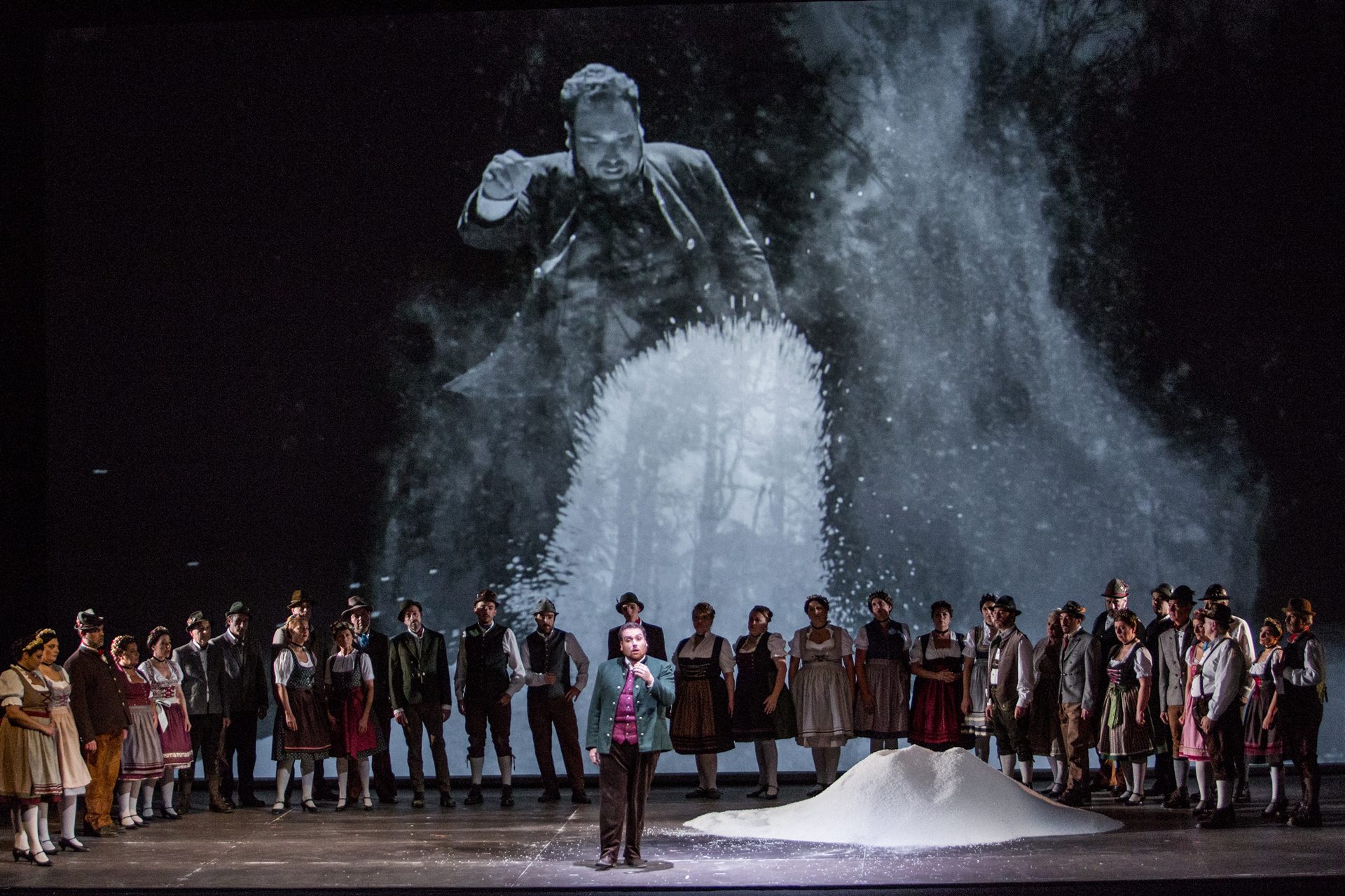 La Sonnambula &mdash; Veronica Granatiero (Amina), regia Cristian Taraborrelli, Ancona 2019