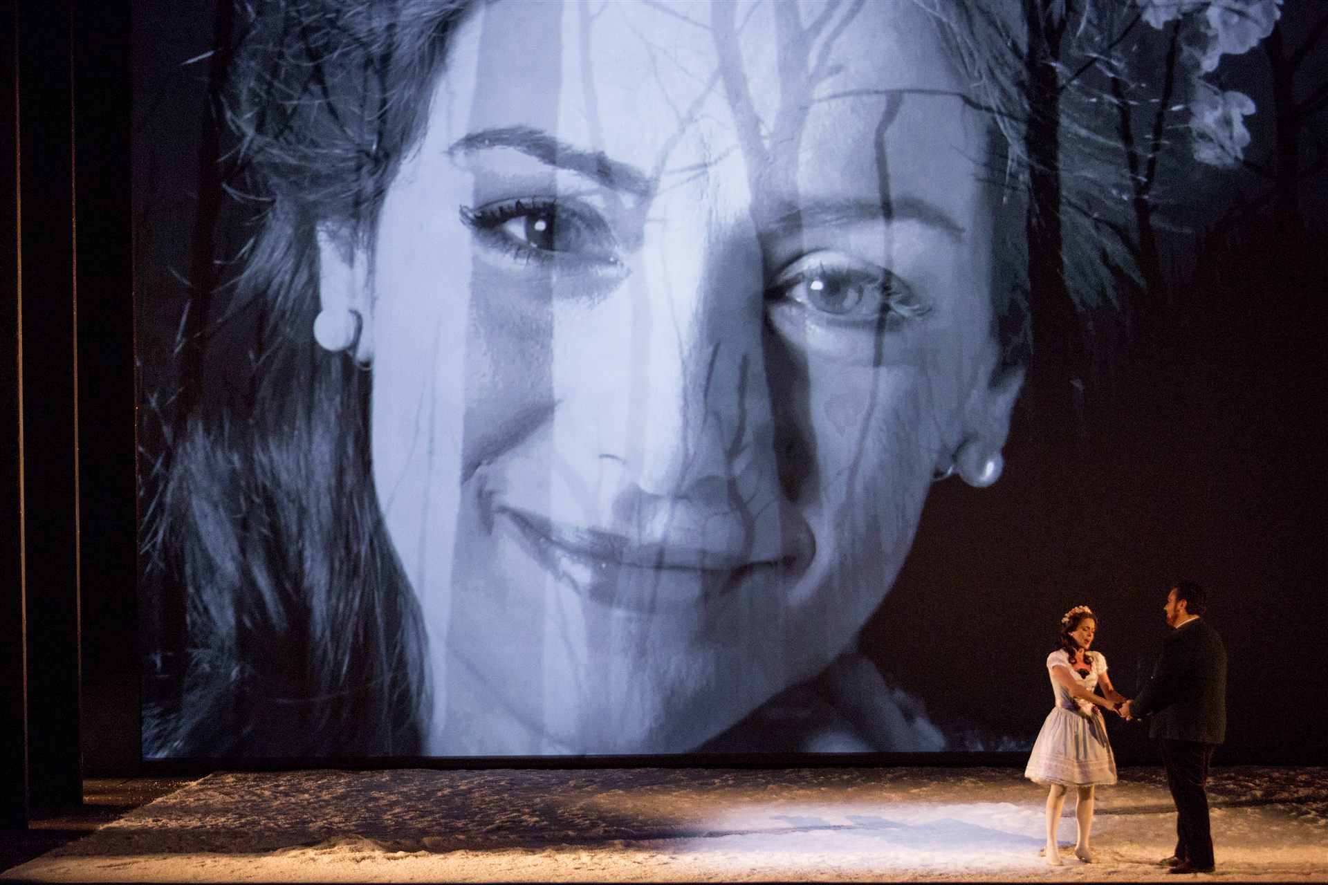 La Sonnambula &mdash; Veronica Granatiero nel ruolo di Amina, Teatro delle Muse Ancona 2019