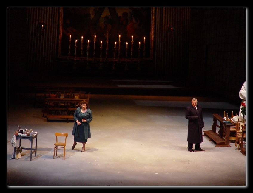 Tosca — duetto Tosca-Scarpia, video Fabio Massimo Iaquone