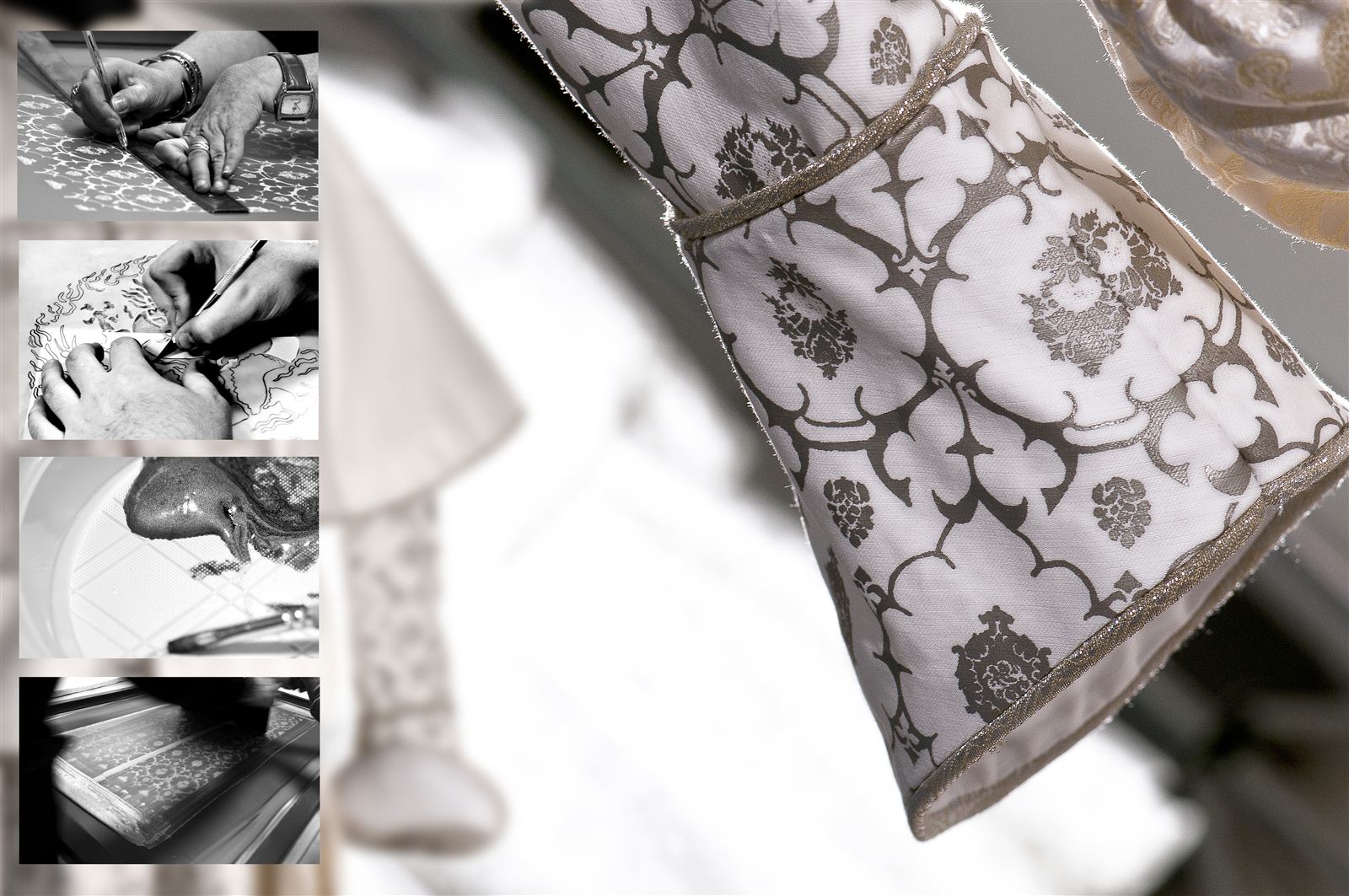 Costume di corte — broccato e lavorazione a mano