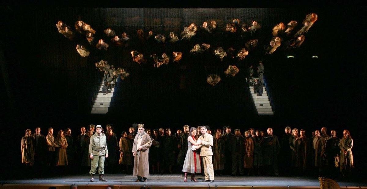 Zelmira — panoramica della scena, ROF Pesaro 2009 (30° edizione)